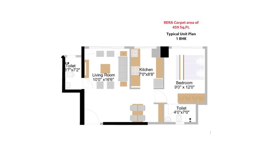 Naman-Premier-Floor-Plan-1-BHK-459-Sqft