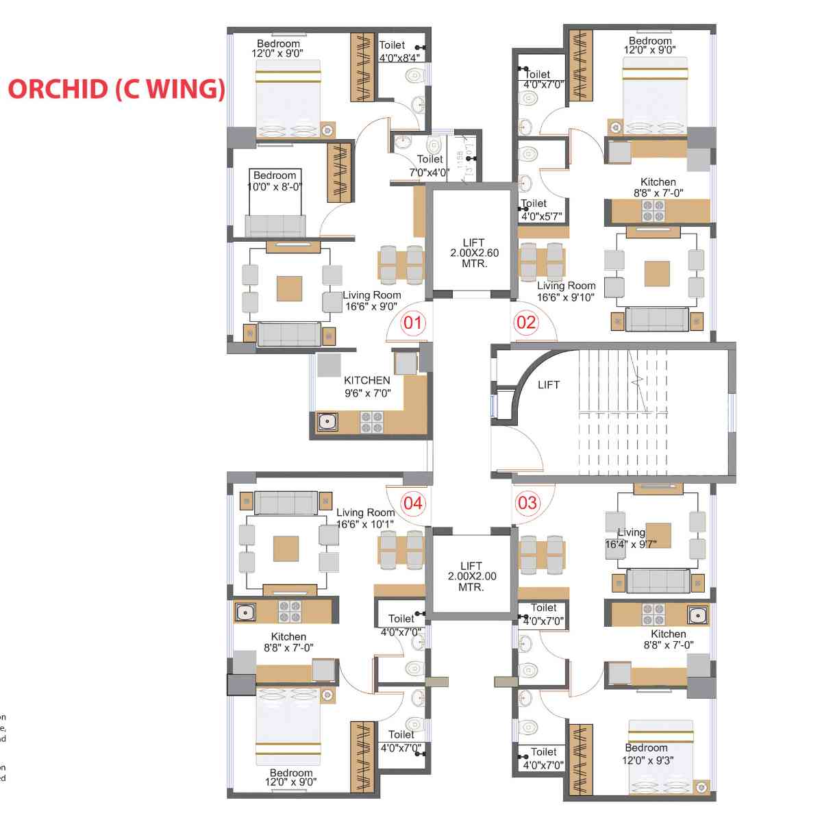 Naman-Premier-Floor-Plan-Orchid-C-Wing